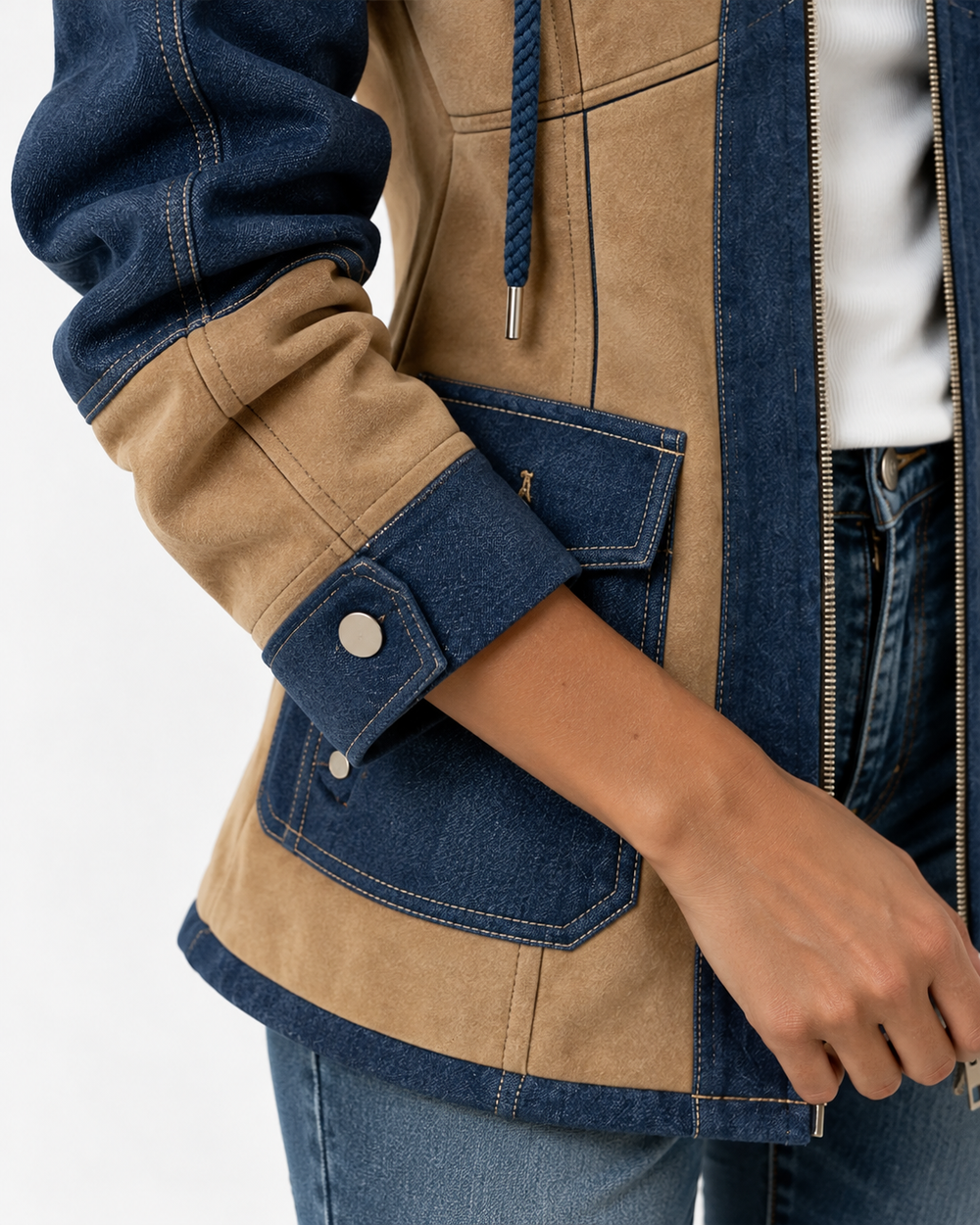 Azul marino / Beige