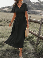 Odette | Robe Maxi à Fente Élégante