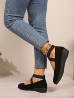 Madeleine | Chaussures Compensées Fermées et Confortables