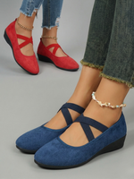 Madeleine | Chaussures Compensées Fermées et Confortables