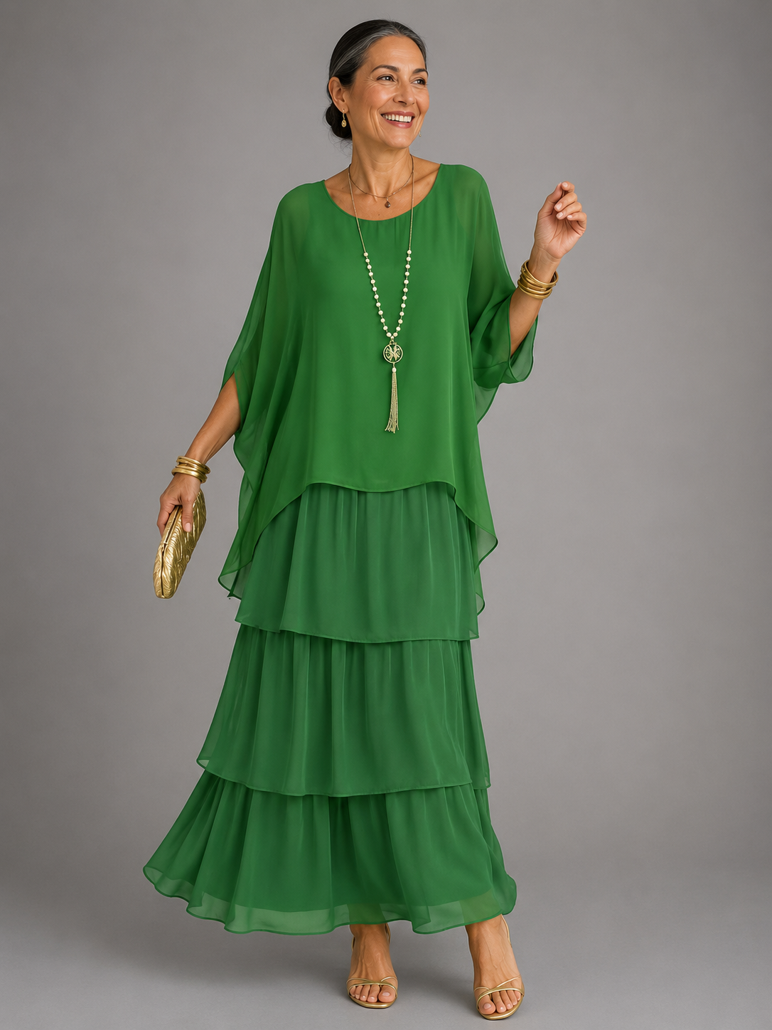 Garance | Robe Maxi Fluide et Élégante