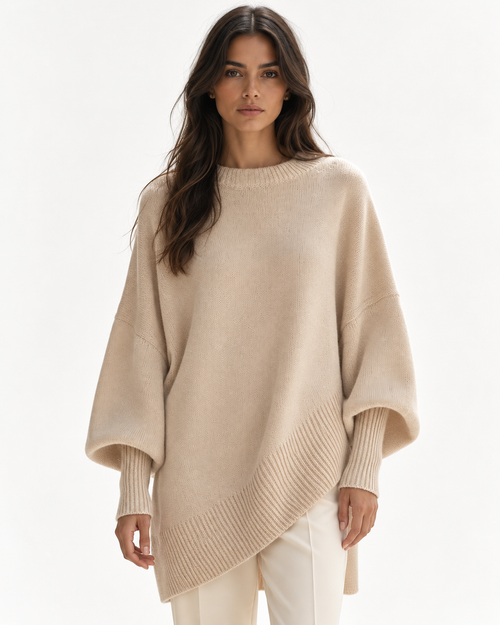 Jersey Isolde oversize drapeado