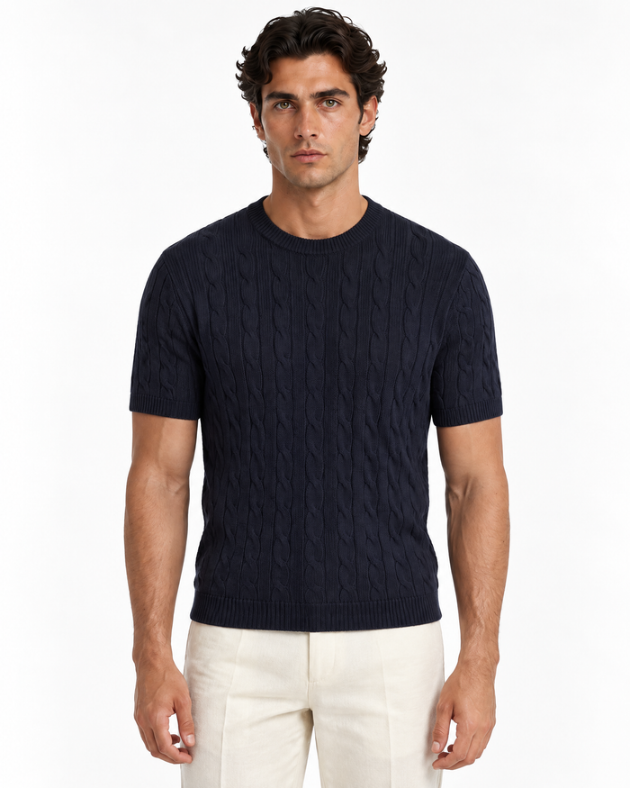Camiseta Renzo de punto de ochos